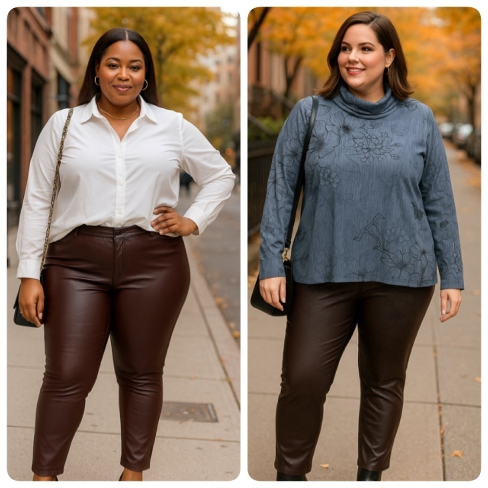 95. Effortless fall vibes curvy chic